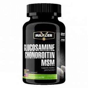 Хондропротектор MAXLER Glucosamine-Chondroitine-MSM - 90 таб.