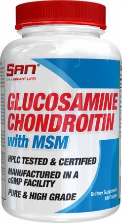 Хондропротектор SAN Glucosamine-Chondroitin-MSM - 90 таб.