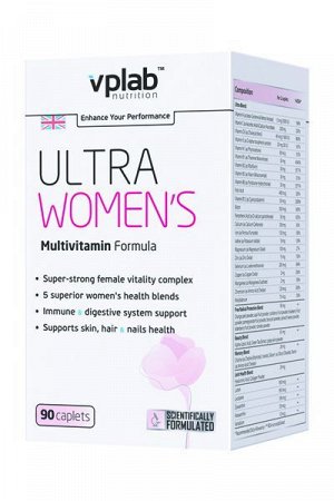 Мультивитамины VPLab Ultra Women's Multivitamin - 90 таб