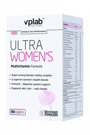 Мультивитамины VPLab Ultra Women's Multivitamin - 90 таб