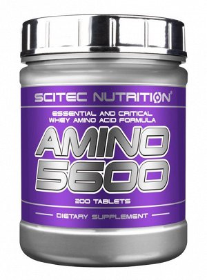Аминокислоты SCITEC Amino 5600 1050мг. - 200 таб.