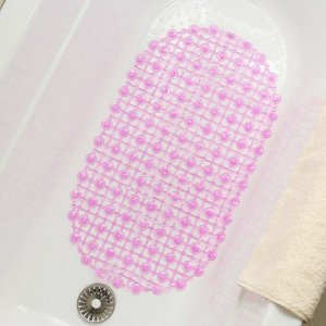 SPA-коврик для ванны на присосках «Капли воды», 35×60 см, цвет МИКС