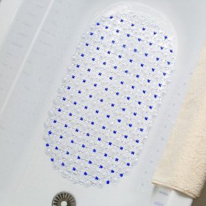 Коврик для ванны «Крапинка», 35?60 см, цвет МИКС