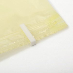Вакуумный пакет для хранения вещей «Жасмин», 60?80 см, ароматизированный, цвет жёлтый