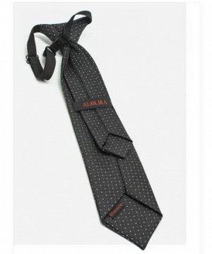 ALOLIKA Стильный и модный принтованный галстук с мелким рисунком Арнольд 30 см