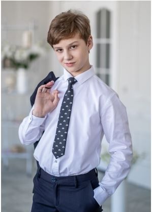 ALOLIKA Модный галстук с дизайном &quot;мотоцикл&quot; Диего 35см