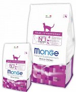 Monge Cat корм для взрослых кошек с курицей 1,5 кг