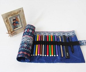 Пенал корпусный для письменных принадлежностей Pencil Case Tuba Геометрия