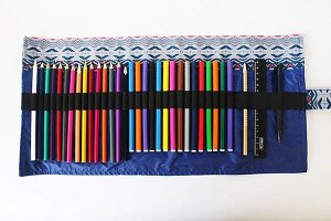 Пенал корпусный для письменных принадлежностей Pencil Case Tuba Геометрия