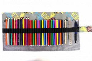 Пенал корпусный для письменных принадлежностей Pencil Case Tuba Граффити