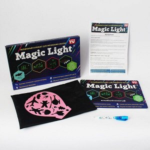 Рисуй светом на волшебном планшете Magic Light Full А4 (21 х 30 см) Пластик толщиной 5 мм. + Подарок чехол. Оригинал, Россия!