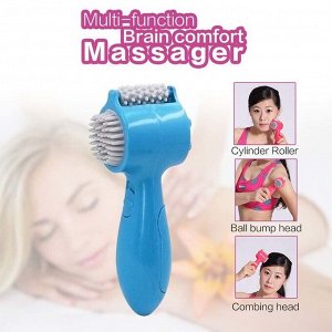 Мультифункциональный роликовый вибро-массажер Milti-function Brain comfort massager