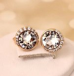 Серьги-гвоздики Swarovski Н01-6395