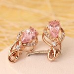 Серьги позолота H01-6419/1