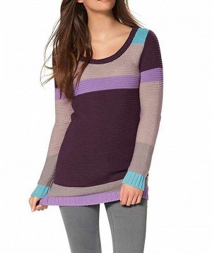 Пуловер, фиолетовый