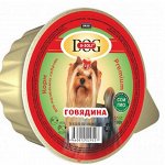 A-Soli  Dog  конс. Премиум д/с  мелких пород паштет &quot;Говядина&quot; лам. 100гр *20
