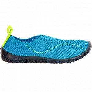 Коралловые тапочки детские Aquashoes 100 светло-голубые SUBEA
