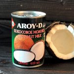 AROY-D. Кокосовое молоко, консервированные фрукты