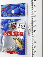 Вертлюг с карабином №8 JpFishing (бочка, 10шт) 2023