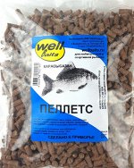 Прикормка Well Baits БИГ ФИШ Пеллетс 500гр (5мм, Универсальный Ореховый)