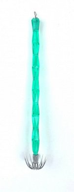 Кальмарница-палочка JpFishing Bone Green (14см, пластик, Glow)