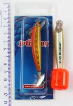 Кальмарница JpFishing (с лопаткой, 6см, 15гр, оранжевая спина)