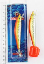 Кальмарница JpFishing (с лопаткой, 9см, 24гр, оранжевая спина)