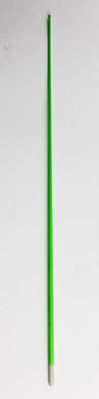Кончик для зимней удочки (стеклопластик, 33.5смх5-2мм, зеленый, мягкий)