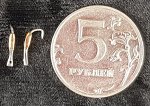 Блесна Махалочная Рыбка Z (9мм, двухцветная, каро-незельбер)