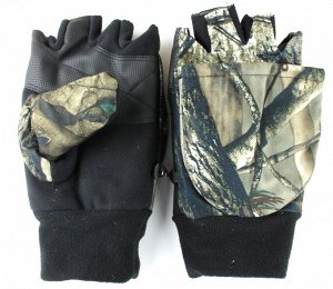 Варежки-перчатки Huntsman с клапаном на магните (цв. лес, тк. Виндблок)