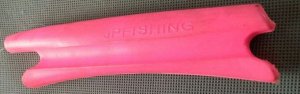 Ручка зимняя JpFishing заготовка (19см, розовая, EVA)