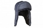 Шапка ушанка Егерь Мутон (58-60р, цв. серый, тк. Breathable)