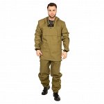 Костюм летний Huntsman Антигнус-Люкс (р.48-50/176, цв.Хаки, тк.Палатка, 100% хлопок)