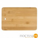 Доска разделочная 23*15*1см. (бамбук обработанный) (упаковочная пленка)