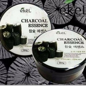 Гель для лица и тела с древесным углем, увлажняющий универсальный EKEL CHARCOAL, 300 мл. Корея