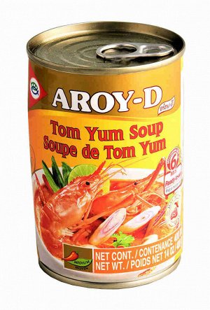 Суп "TOM YUM"  AROY-D 400г, ж\б