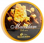 Сыр Maasdam Delux Белослава 50% круг