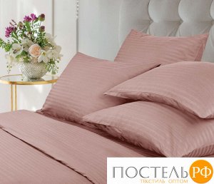Комплект постельного белья "Verossa" Stripe Семейный Rouge КПБ VRT 3035 70076 ST13 23 (Чемодан ПВХ)