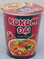Kokomi лапша стакан креветка 65гр