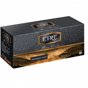 Чай черный Etre цейлонский 25пак (картон)