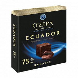 Шоколад O'Zera Ecuador 75% 90г
