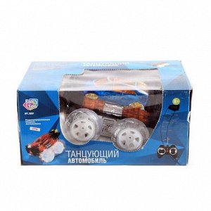 Упр.радио Танцующий автомобиль Joy Toy (свет) BOX 21*19см, аккум/адапт., арт.9297