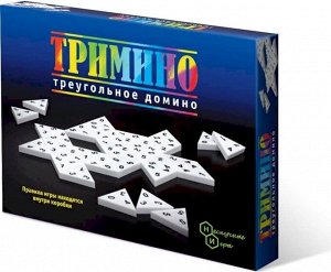 Игра "Тримино" (треугольное домино) арт.7059 /14