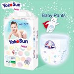 Подгузники-трусики Yokosun L 9-14 кг/44шт