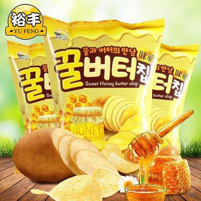 Продукты питания из Ю. Кореи. Соусы. Лапша. Кофе. Снеки — Корейские снэки — чипсы, рисовое и пшеничное печенье