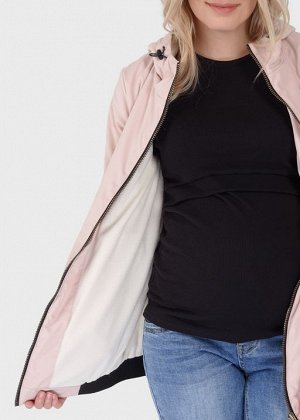 Куртка демис 2в1 "Орландо" для беременных пудровая