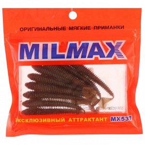 Приманка силиконовая Milmax «Пескарь 2,5» №007 съедобная, 9 шт.