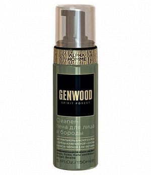 Cleaner-пена для лица и бороды GENWOOD, 150 мл