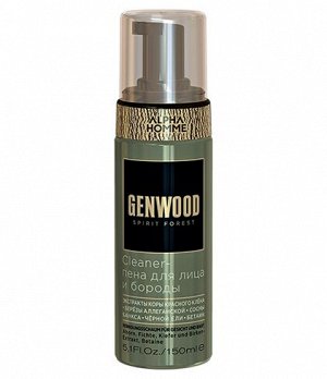 GW/P Cleaner-пена для лица и бороды GENWOOD, 150 мл