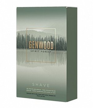 Набор GENWOOD shave (шампунь, гель-масло, лосьон)